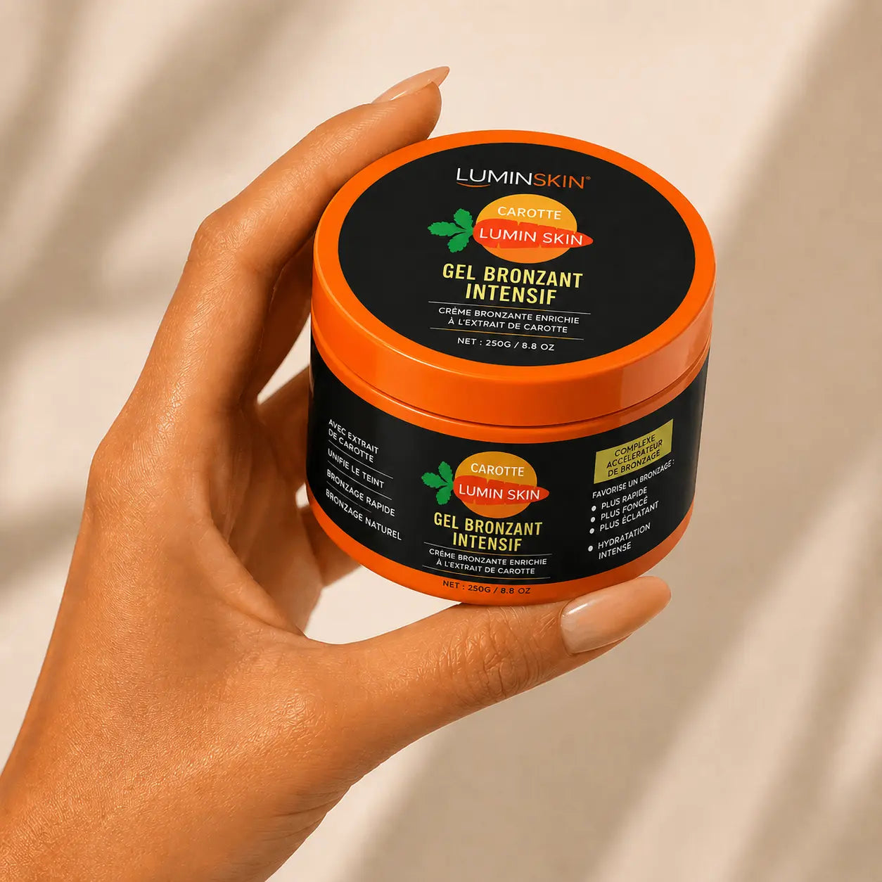 Soin Bronzant 3 en 1 - 100% Naturel