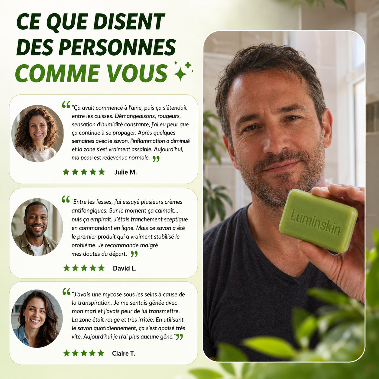 Savon Purifiant Antifongique (Anti-Mycoses)
