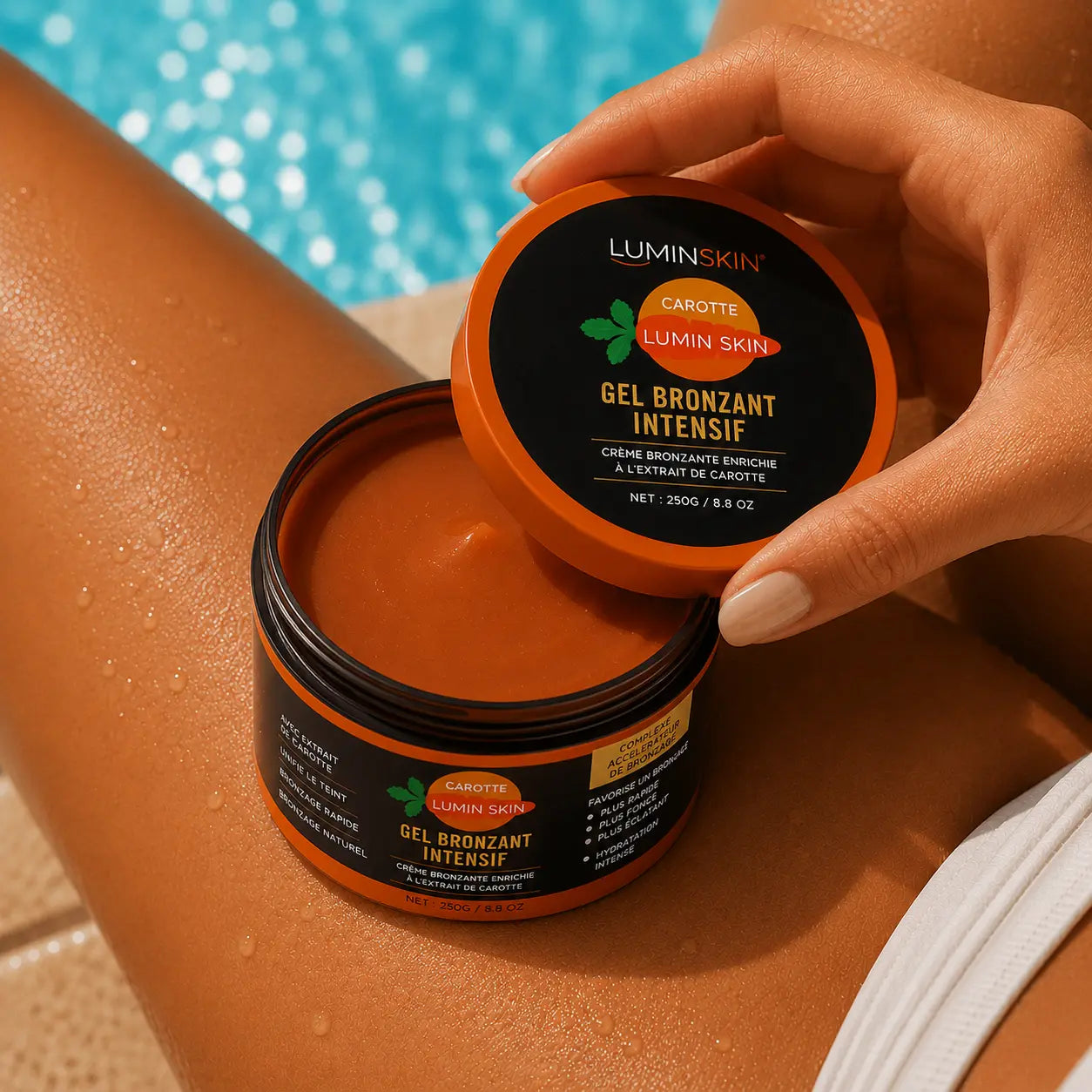 Soin Bronzant 3 en 1 - 100% Naturel
