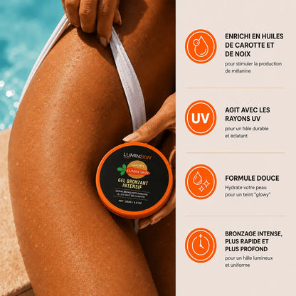 Soin Bronzant 3 en 1 - 100% Naturel